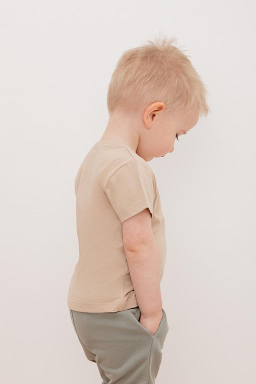 КР 302155/темно-бежевый фуфайка д/мал яс