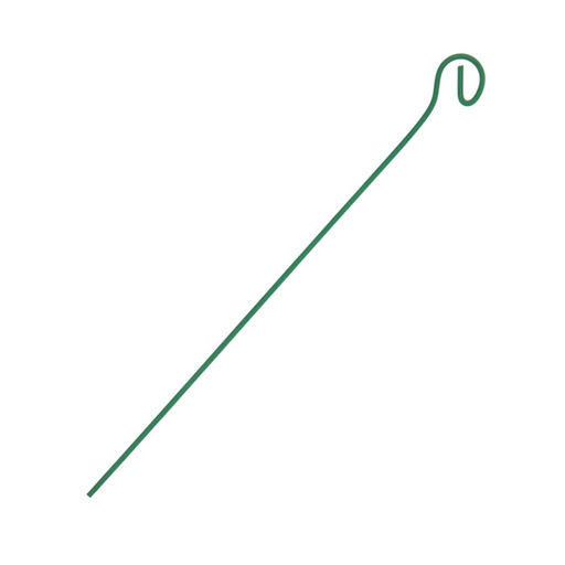 Цена за 10 шт. Колышек для подвязки растений, h=60 см, d=3 мм см, проволочный, зелёный, Greengo  фото 5