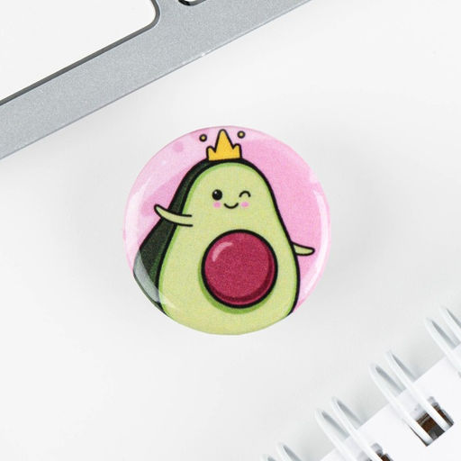 Цена за 10 шт. Значок металлический, закатной Детский, 25 мм, МИКС