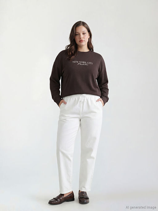 Beli Lastikli Kad?n Pantolon