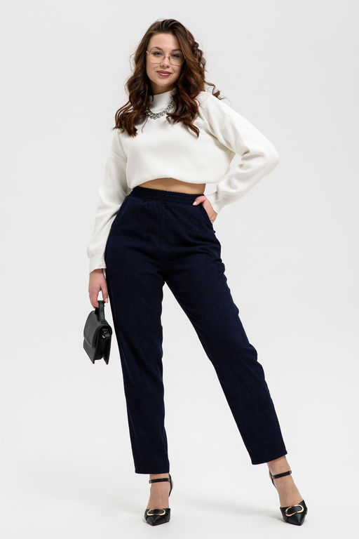 Брюки Натали микровельвет в ассортименте фото 51