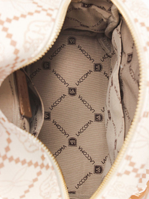 LACCOMA рюкзак АС7302-Россия-кремовый эко кожа хлопок