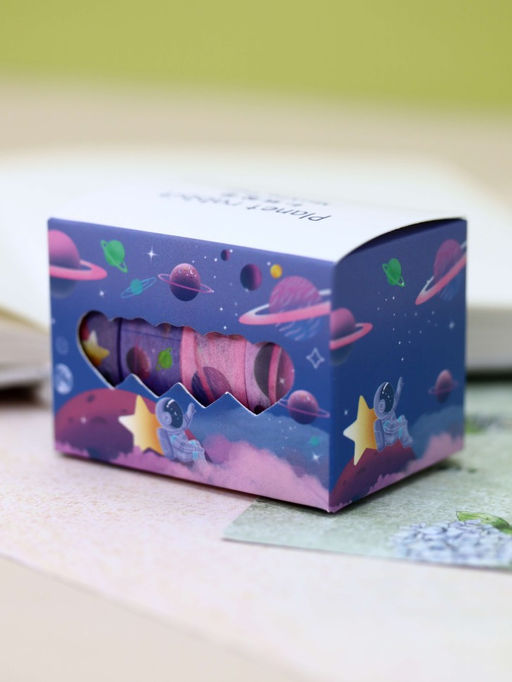 Набор декоративного скотча Astronaut, purple