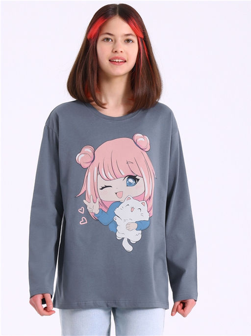 лонгслив 1ДДЛД4576001 - Апрель фото 3