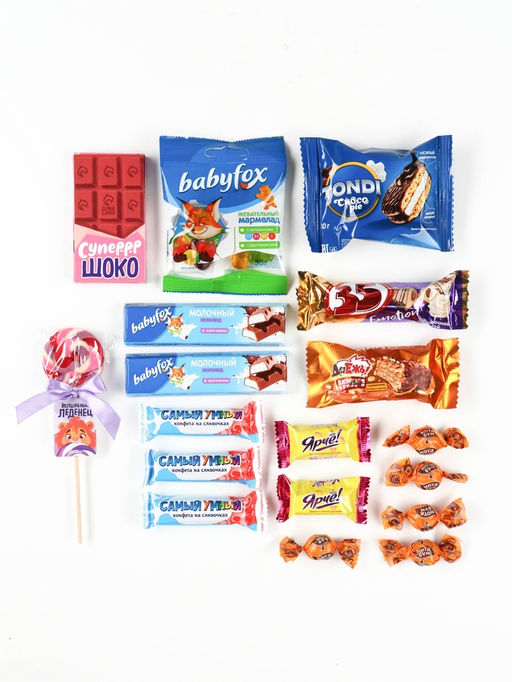 Детский подарочный новогодний набор в виде книг