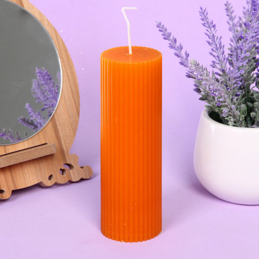 Свеча "Французская ночь" 5*15, Оранжевый