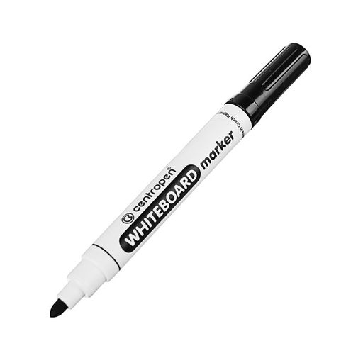 Цена за 10 шт. Маркер для доски Centropen 8559, узел 5.0 мм, ширина линии 2.5 мм/1-4.6 мм, спиртовой, чёрный