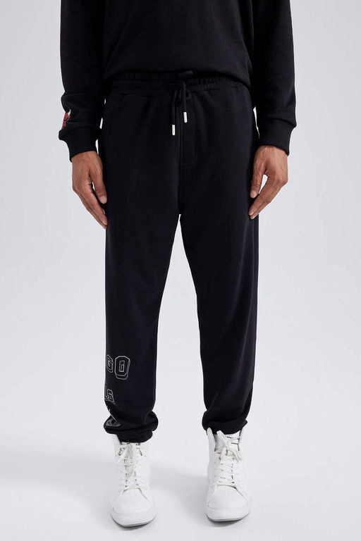 DeFactoFit Спортивные штаны стандартного кроя для бега NBA Chicago Bulls  фото 5