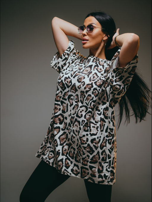 Ирбис футболка женская (Энимал)