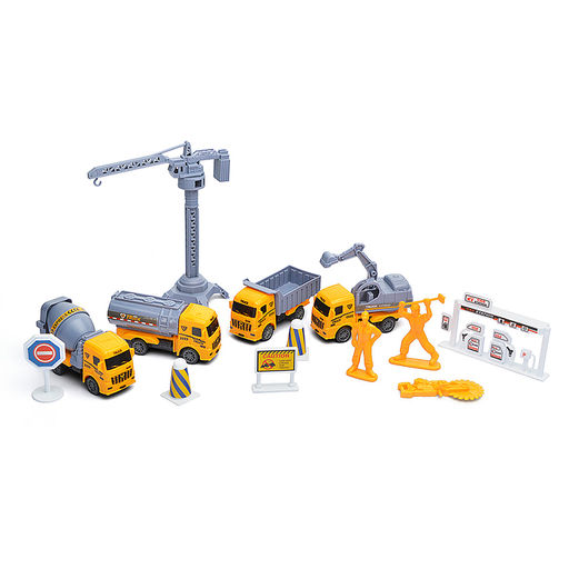 Набор машин "Строительная техника" в коробке