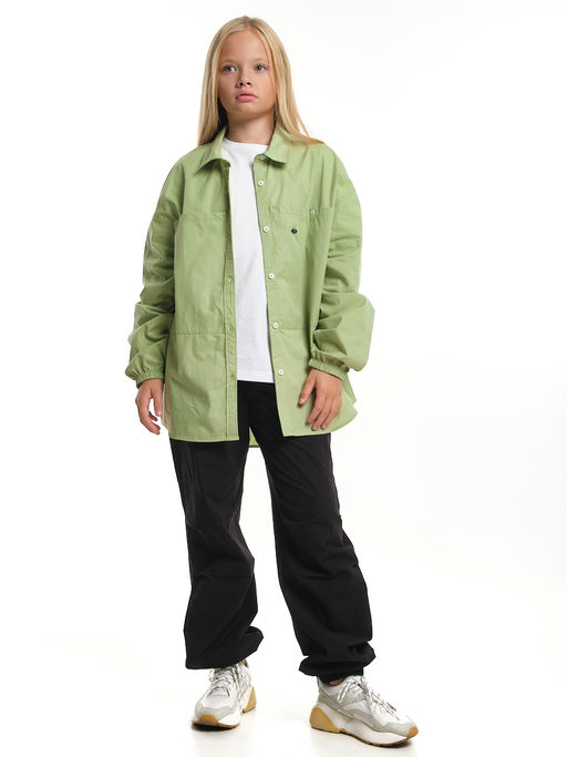 Рубашка one size для девочки UD 7997 фисташка - Mini maxi фото 5