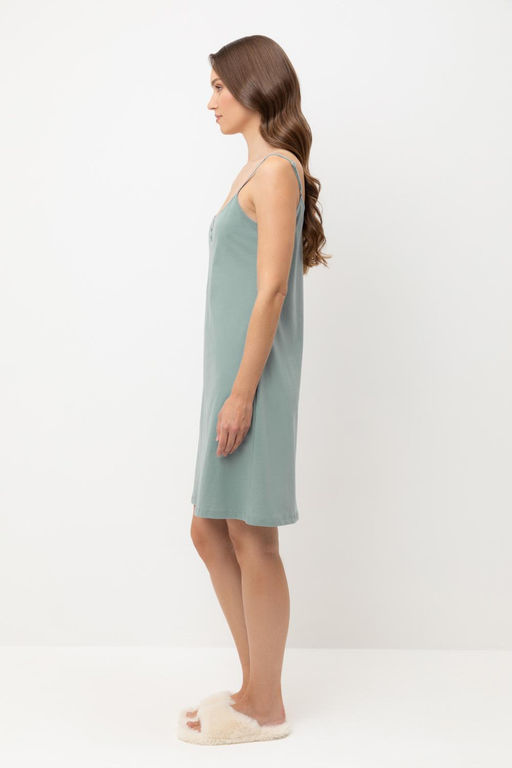 Е 10014/24/голубой прибой сорочка жен