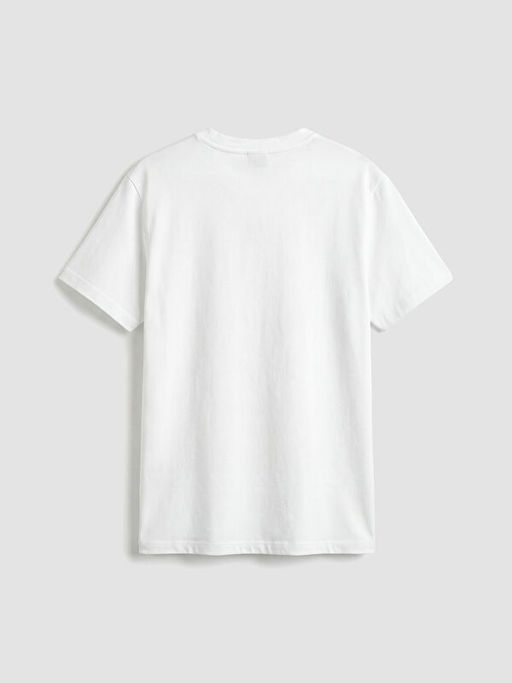 Bisiklet Yaka Bask?l? K?z ?ocuk Ti??rt