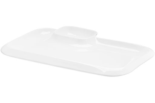 Блюдо с соусницей 30,5*20*3 см "Айсберг"