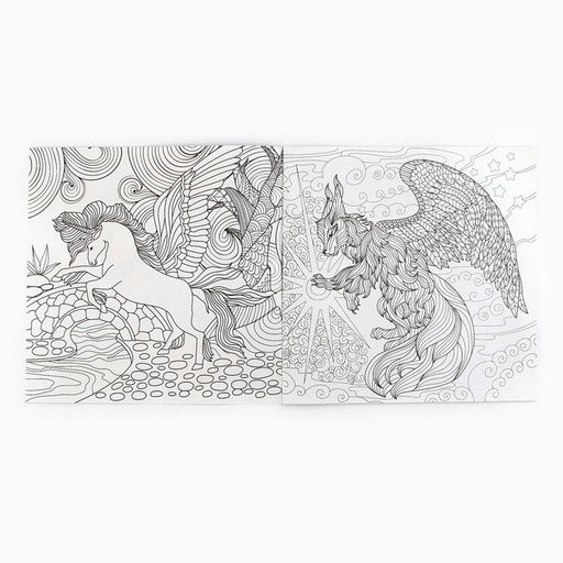 Цена за 2 шт. Раскраска - антистресс, альбом «Мир магии», 20 стр.