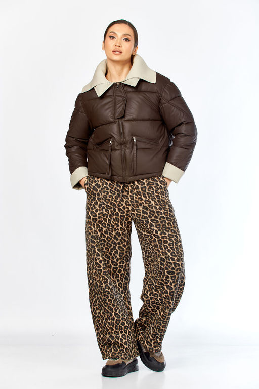 Куртка SHETTI 2214 шоколад  фото 7