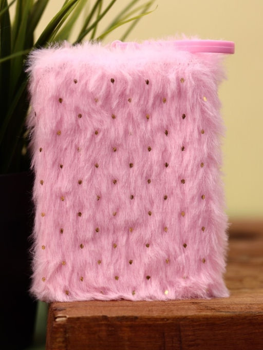 Блокнот плюшевый Cat, gently pink - I likegift фото 10