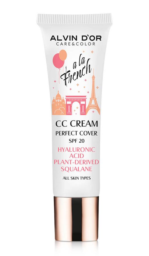 Alvin Dor A LA FRENCH ALF-02 Тональный СС-крем для лица SPF 20 тон 03 Tan 25ml