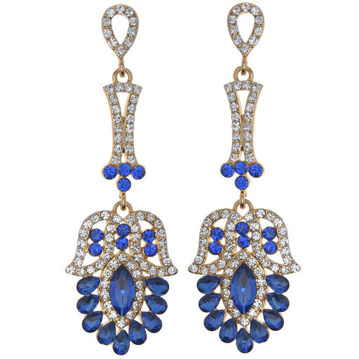 Серьги длинные на гвоздиках арт. 11 1779 (id 214127)