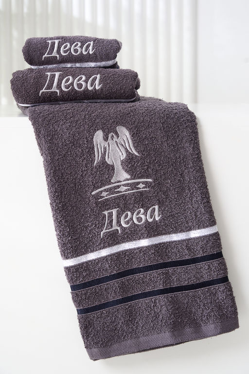 14418/10 Знаки зодиака полотенце махровое плотность 350гр