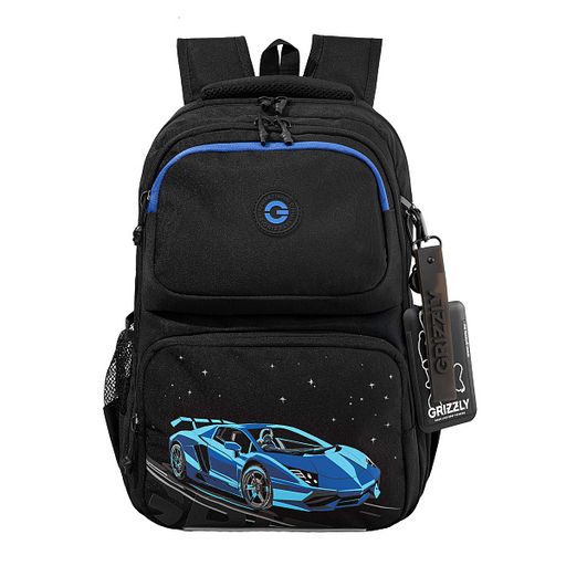 RB-653-2 Рюкзак школьный с обвесом и картхолдером на держателе - Grizzly фото 43