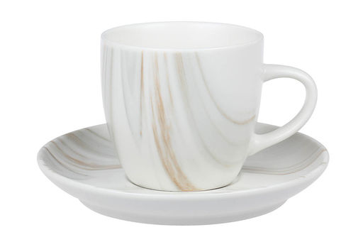 Чашка с блюдцем The Royal Marble, 0,25 л - Home & Style фото 2