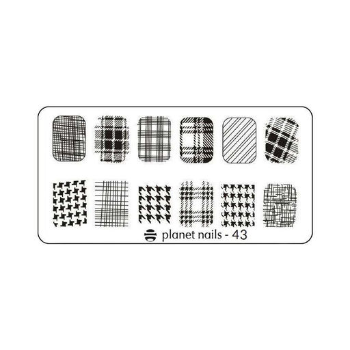 Planet Nails Диск с шаблонами для дизайна ногтей 23088 23088