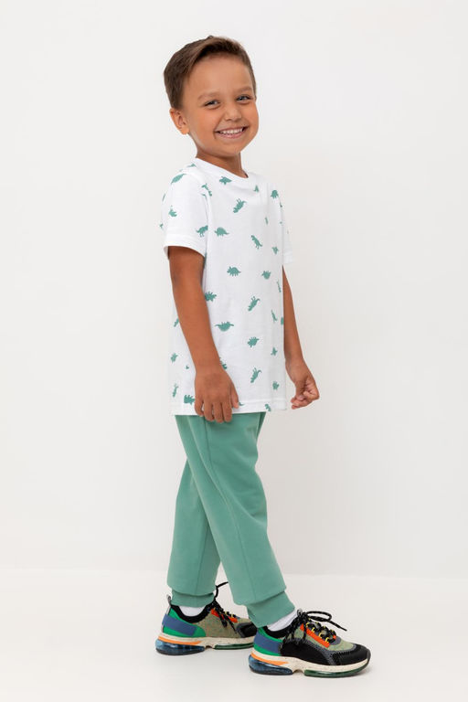 Crockid _ КР 400788/малахитово-зеленый к560 брюки для мал  фото 4