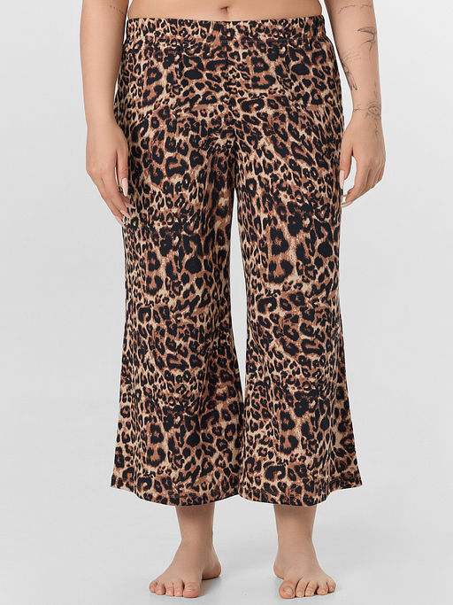 Комплект домашний женский коричневый с леопардовым принтом - Mark formelle фото 4