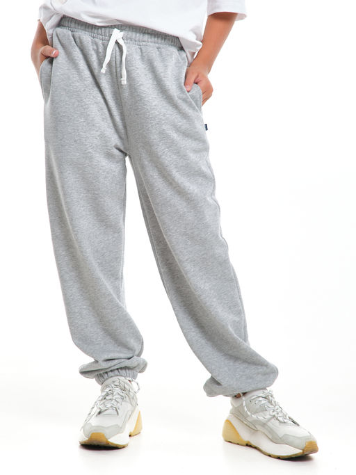 Спортивные брюки трикотажные 22-7999 коричневый - Mini maxi фото 13