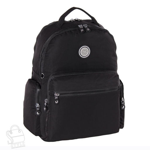 Рюкзак женский текстильный 8659MD black Mindesa в Новосибирске