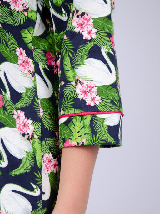 Пижама, домашний костюм ДК-698-лебеди - Ihomelux фото 5