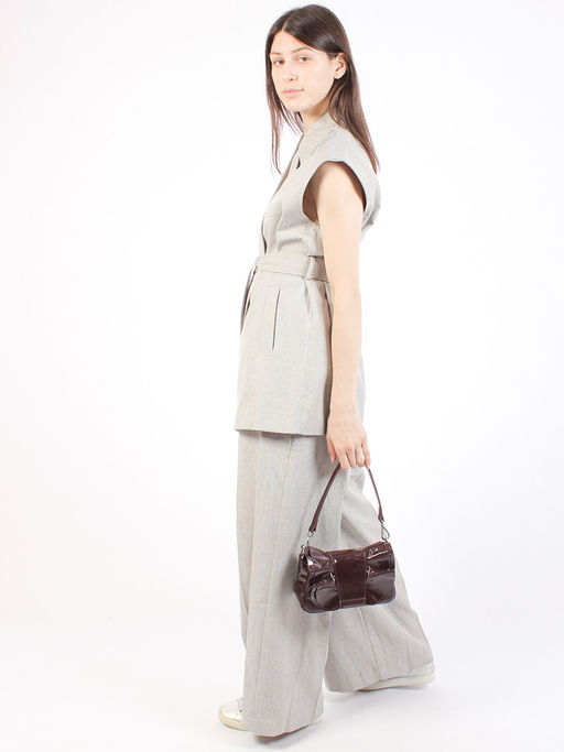 LACCOMA сумка Y2298-3-бордовый натуральная кожа полиэстер