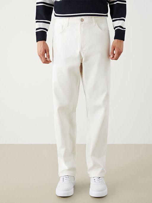 Baggy Fit Erkek Jean Pantolon