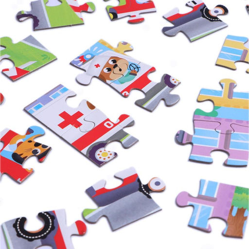 Пазл Полезные машины, 24 элемента - Puzzle time фото 3