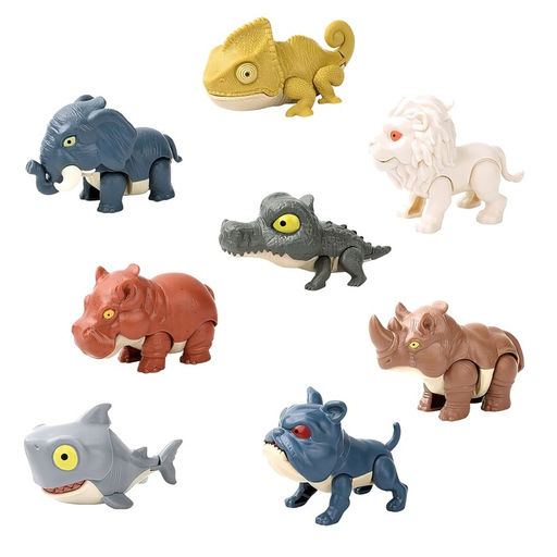 Игрушка - сюрприз Wild. Зубастики, 1 фигурка, подвижные детали, МИКС - Woow toys фото 3