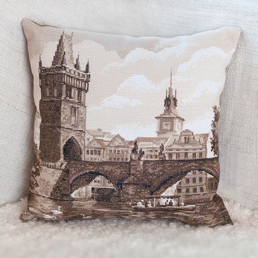 Набор для вышивания PANNA PD-1725 Подушка Злата Прага 42 х 42 см
