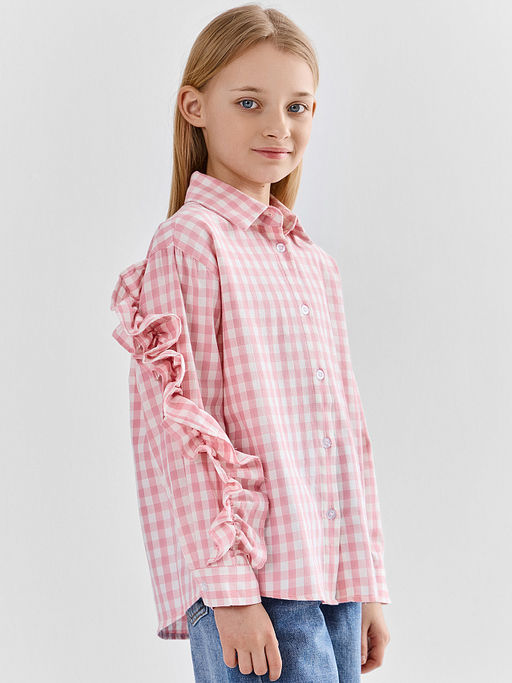 РУБАШКА ДЛЯ ДЕВОЧЕК - Mark formelle фото 2