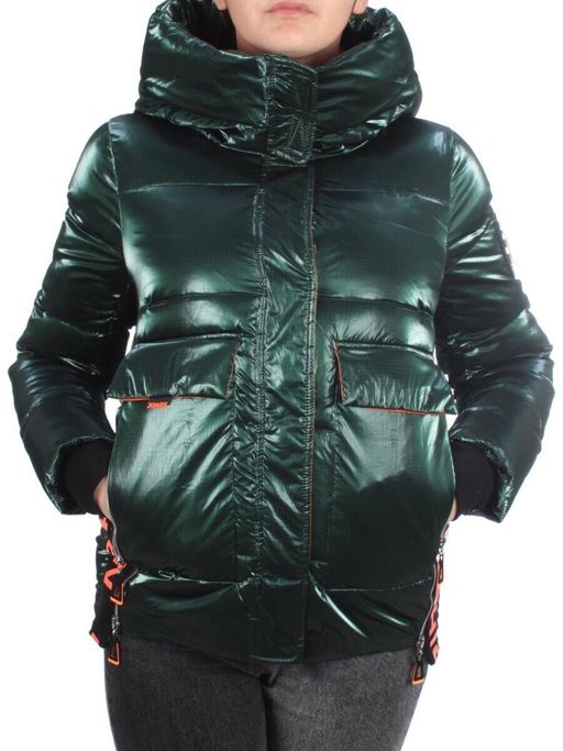 8096 DK. GREEN Куртка зимняя женская JARIUS (200 гр. холлофайбера) - Fashion фото 2