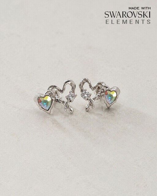 Серьги с кристаллами Swarovski