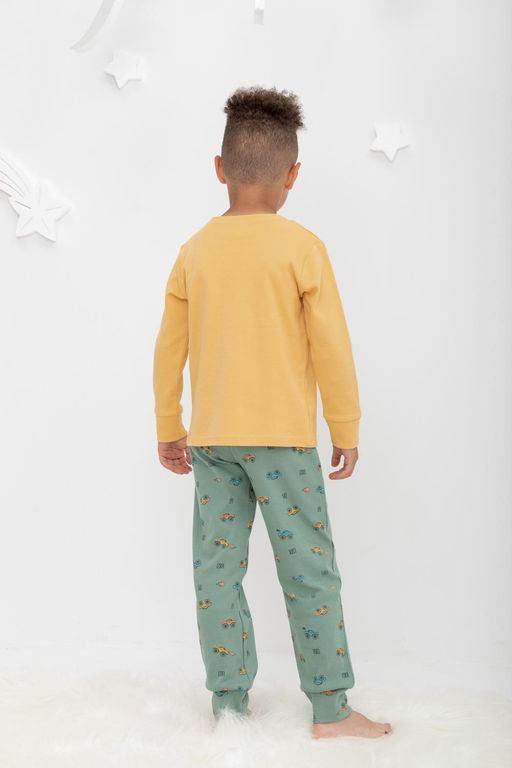 К 1541/25/пшеница,гонки на весеннем зеленом пижама дет