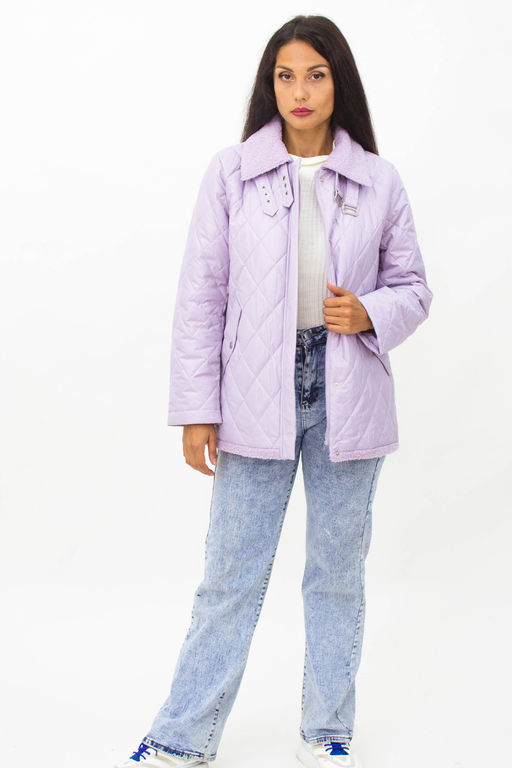 Демисезонная женская куртка Авиатор арт.7035