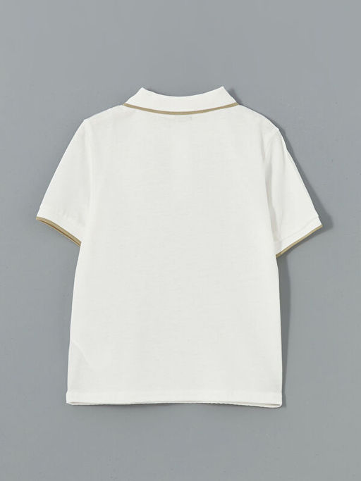 Polo Yaka Dokulu Erkek ?ocuk Ti??rt