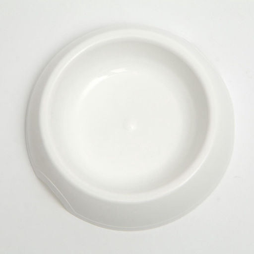 Цена за 3 шт. Миска для кошек и собак 14.53 см, 0.2 л, белая - Пижон фото 3