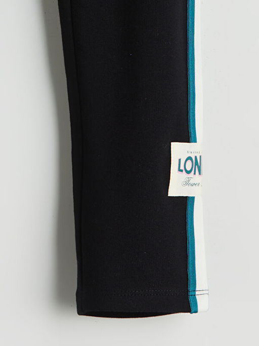 Beli Lastikli K?z ?ocuk Uzun Tayt