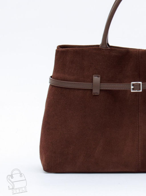 Сумка женская кожаная 990172NN coffee Natale Navetta в Новосибирске