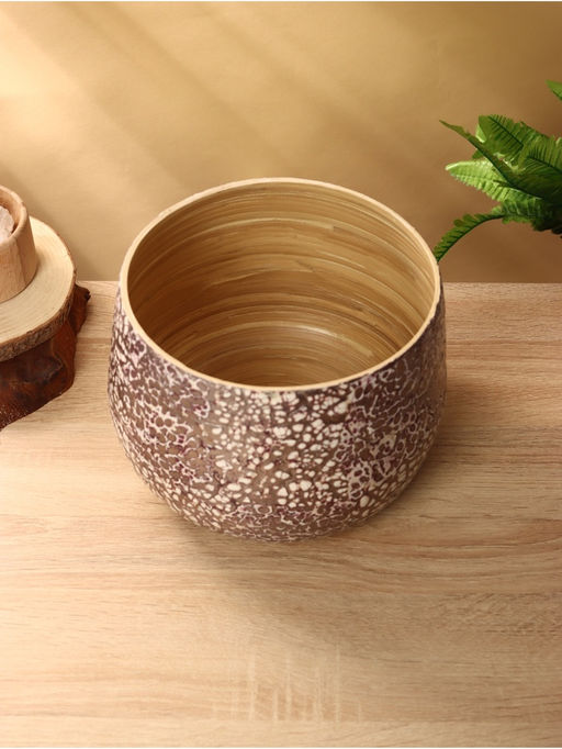 Ваза, 25×25×16.5 см (± 2 см), бамбук