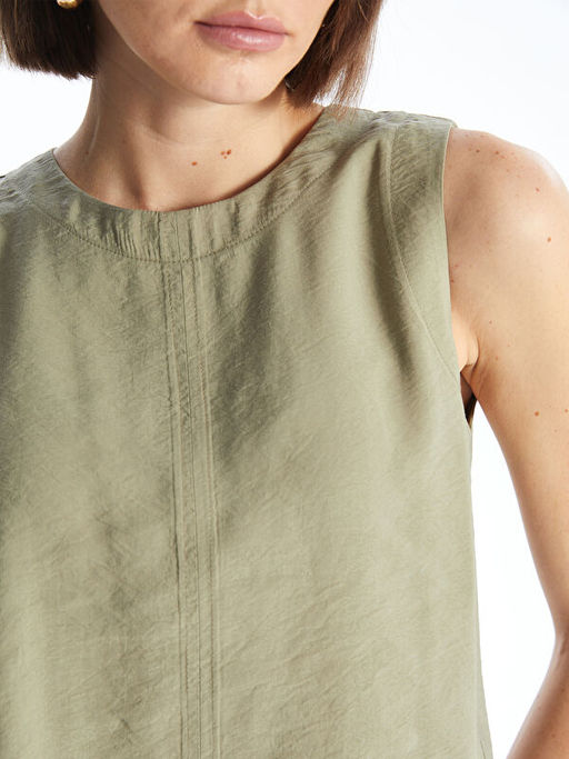 Bisiklet Yaka Kad?n Bluz