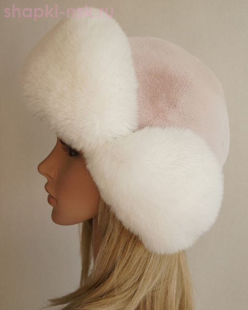 Нон-стоп иск.мех Ушанка женская (56-58)