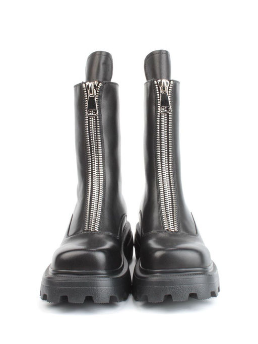 01- D174-G81 BLACK Ботинки демисезонные женские (натуральная кожа) - Фабричный китай фото 9